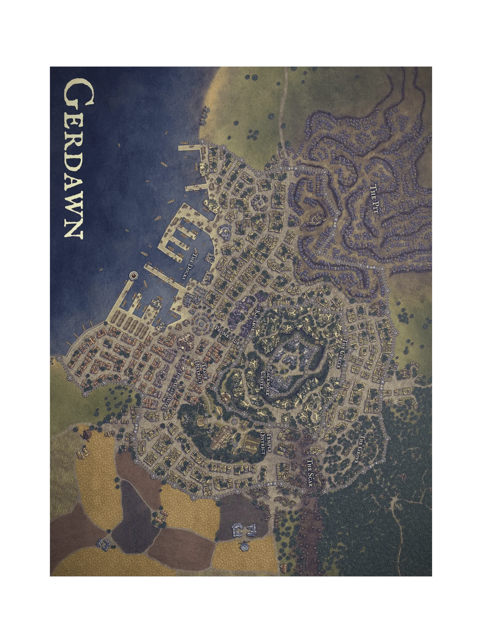 Gerdawn Map Poster product image (5)