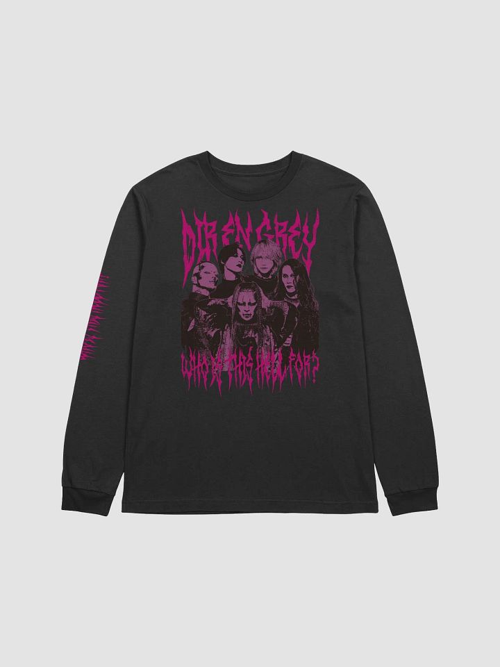 TOUR24 WHO IS THIS HELL FOR? Long Sleeve T-shirt product image (1)