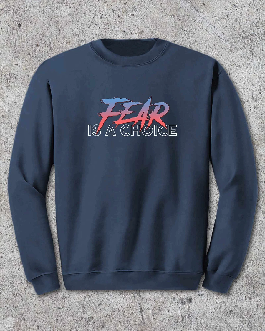 Fear Is A Choice Sweater product image (4)