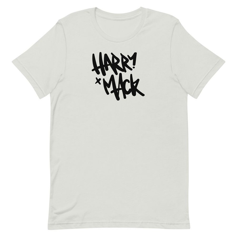 HARRY MACK STACKED SILVER T-SHIRT product image (1)