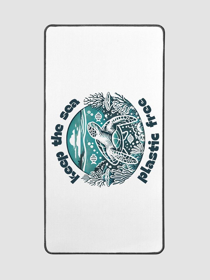 keep the sea plastic free Desk Mat product image (2)