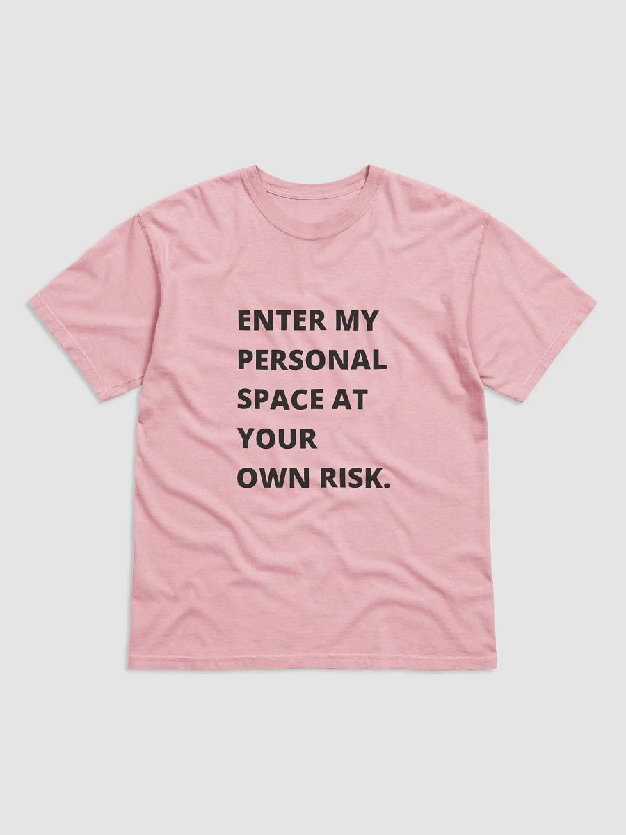 Personal Space Warning Comfort Tee product image (1)