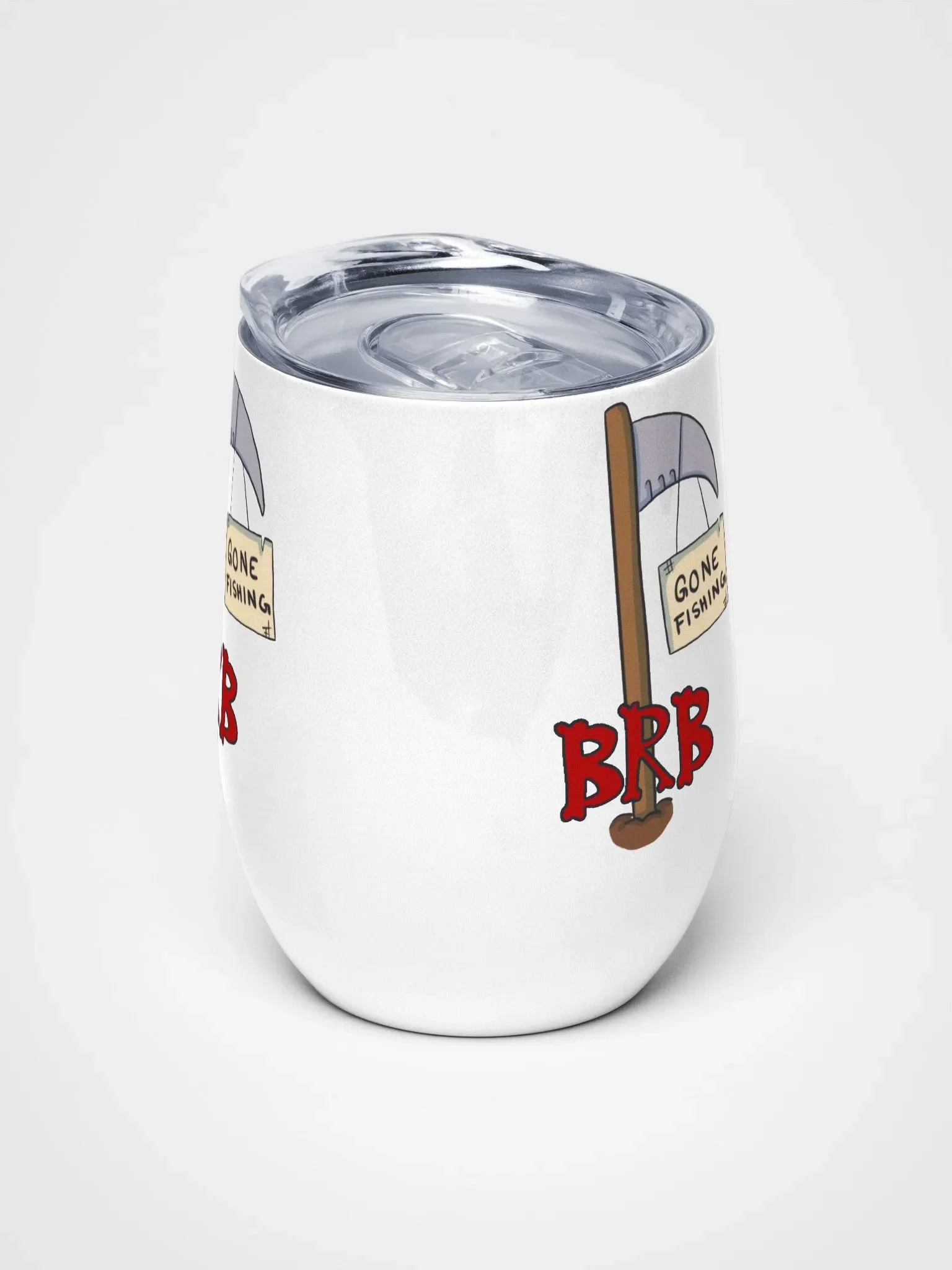 Gone Fishing Wine Tumbler product image (5)