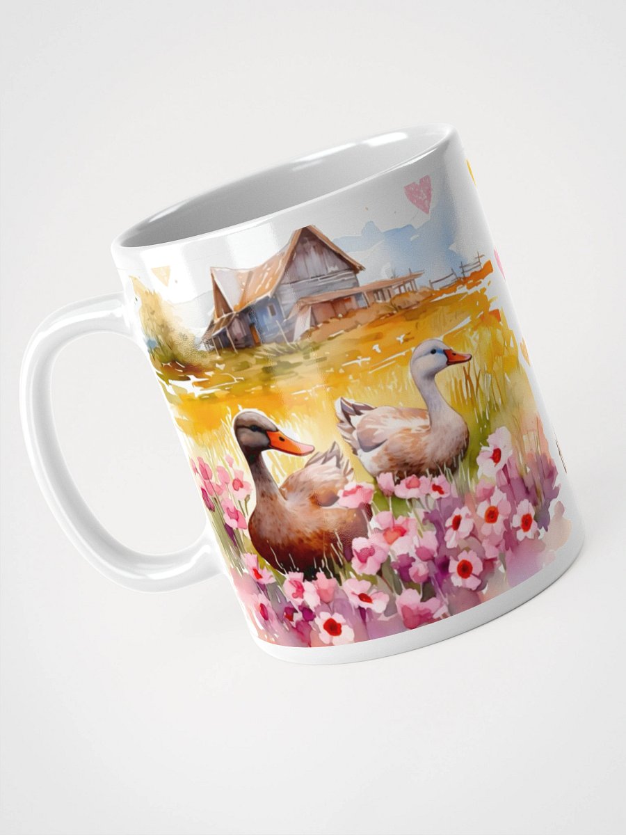 Meadow of Joy White Glossy Mug product image (5)