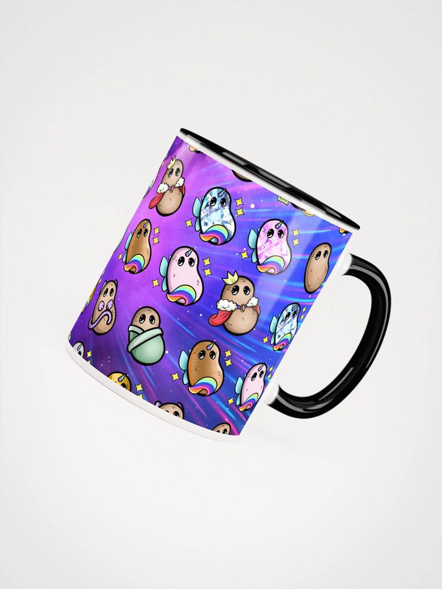 ''Patates intergalactiques'' Tasse en céramique avec couleur à l'intérieur product image (4)