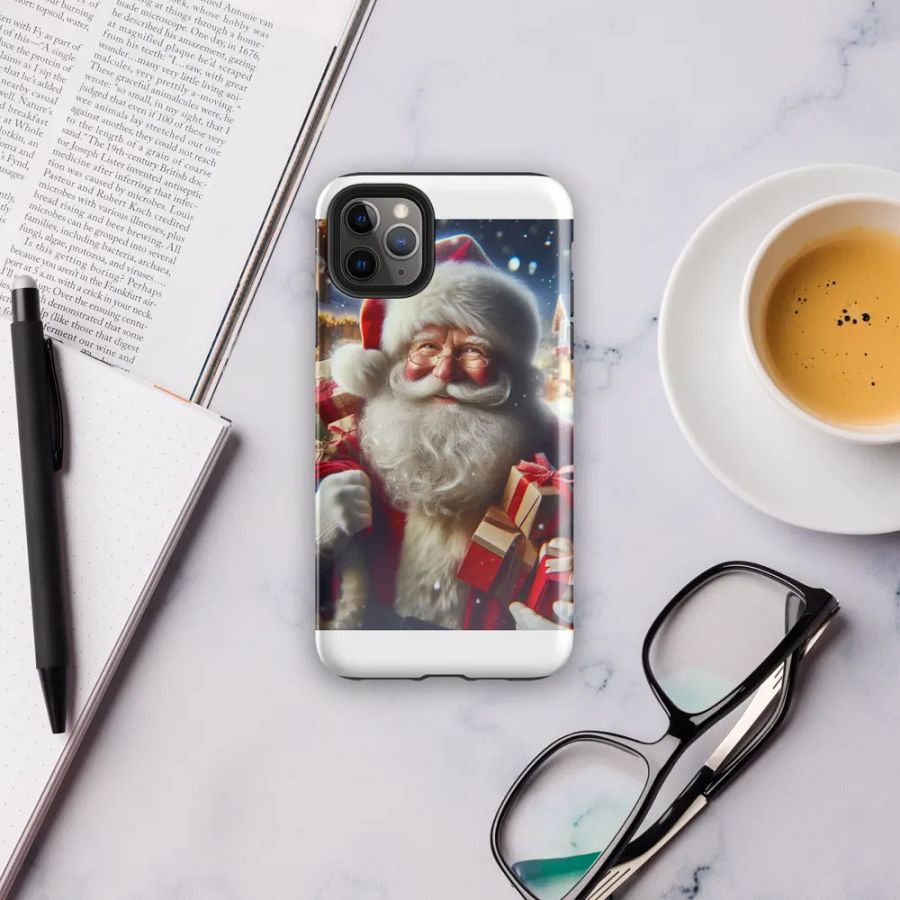 Love Joy Santa With Gifts Tough Case For iPhone product image (38)