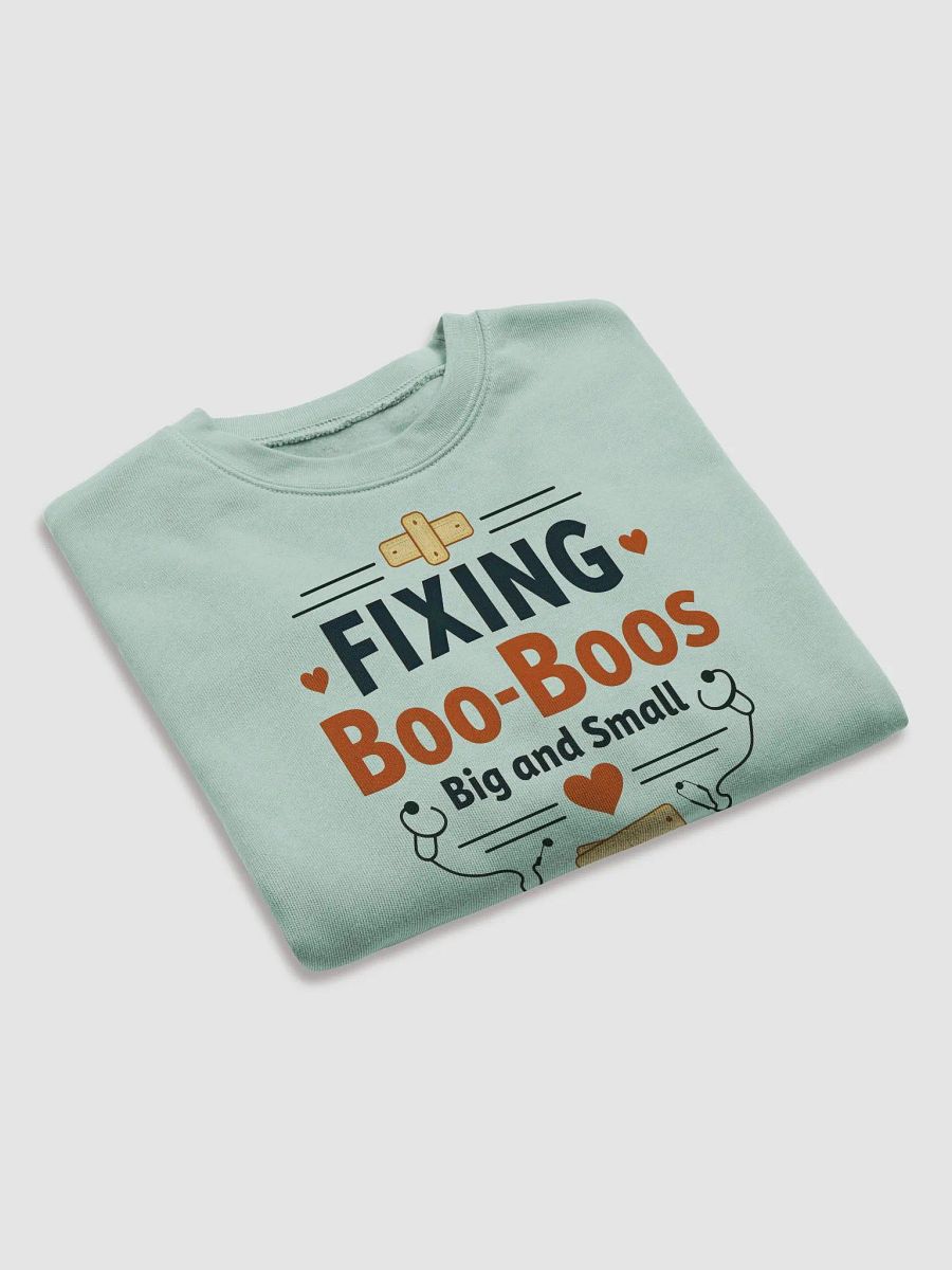 Boo-Boo Fixer Crop Sweatshirt product image (13)