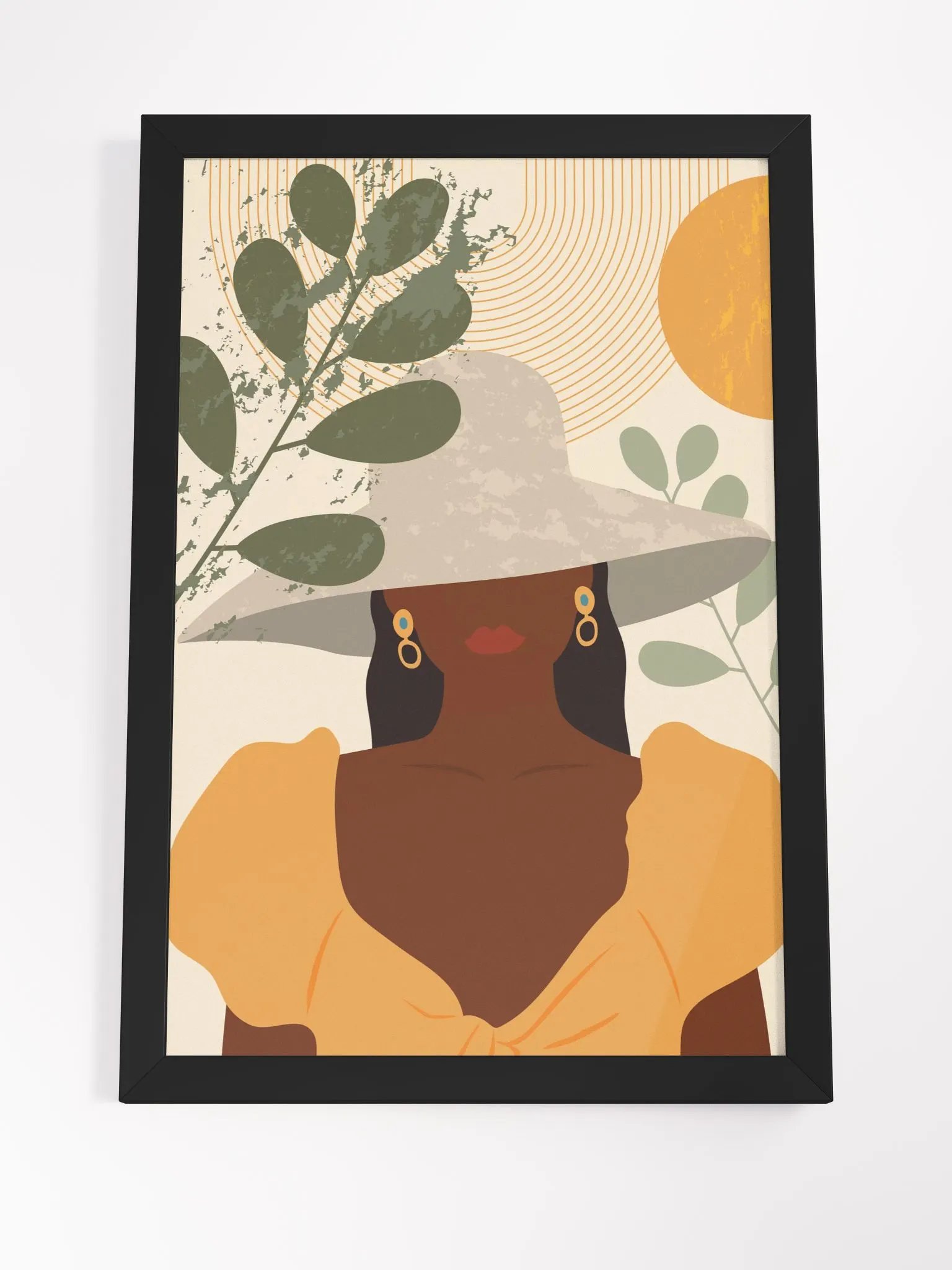 Vibrant Ayous Wood Framed Matte Poster product image (19)