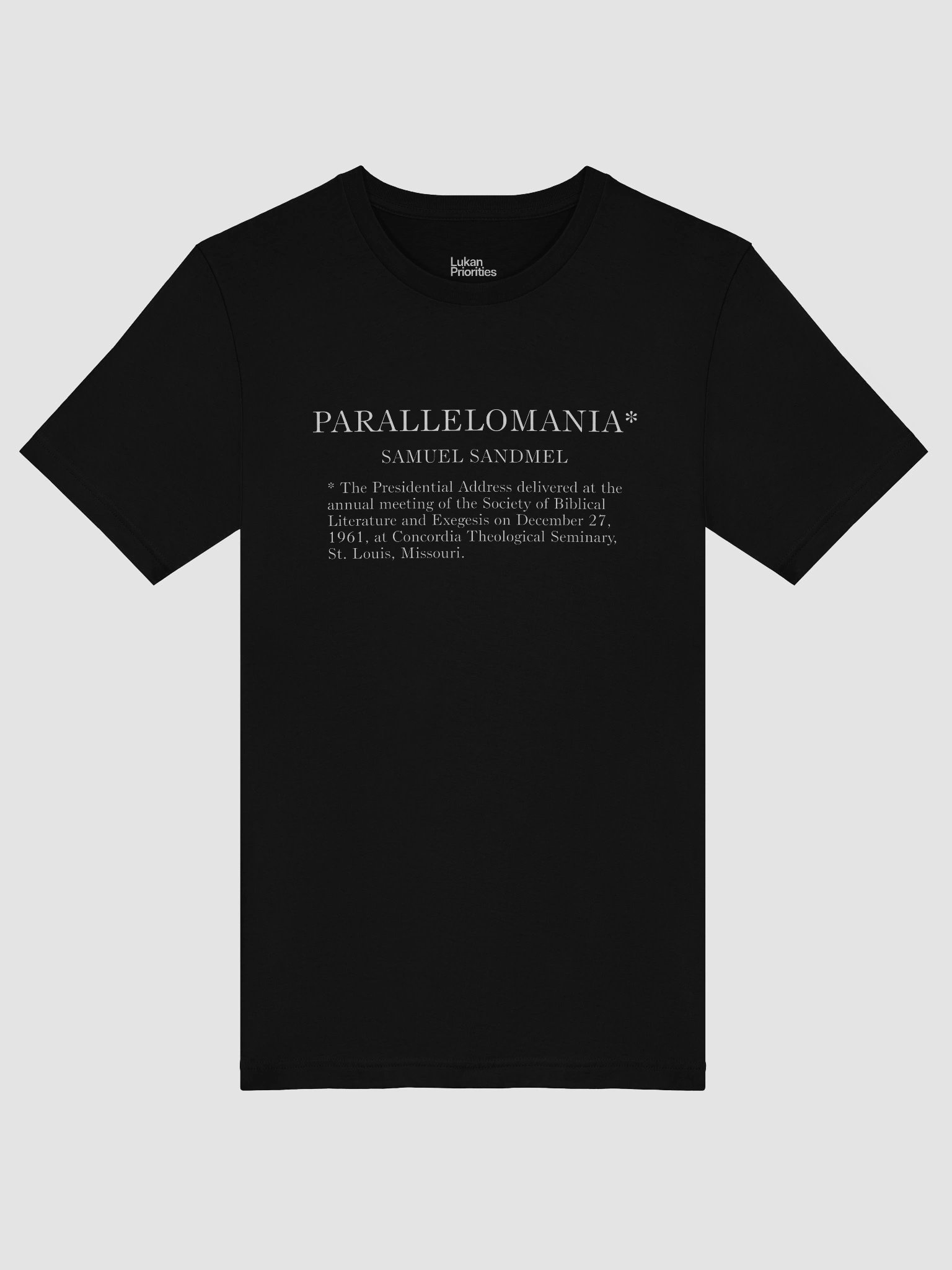 PARALLELOMANIA Dark Mode Tee product image (5)