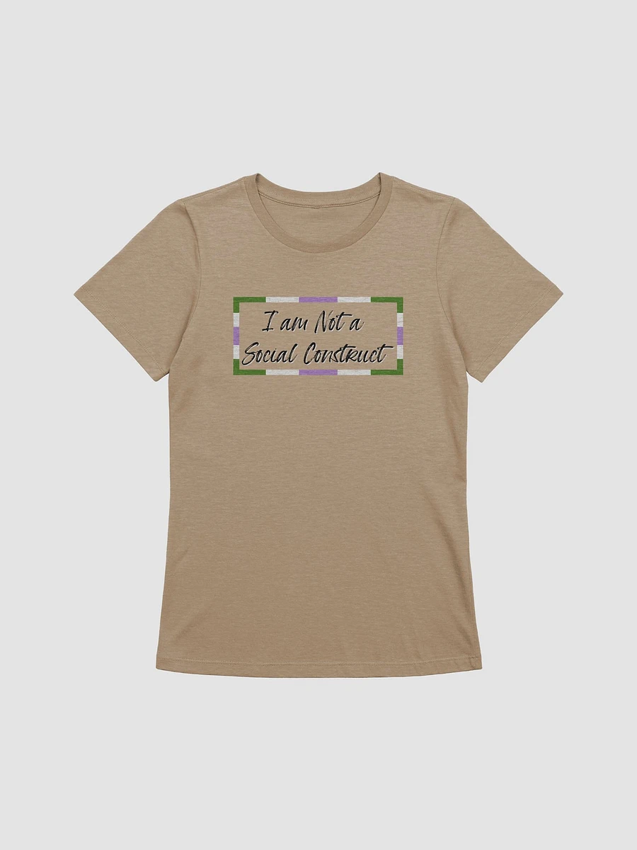 I am Not a Social Construct - Gender Queer (lg) - Women's Relaxed Fit T product image (13)