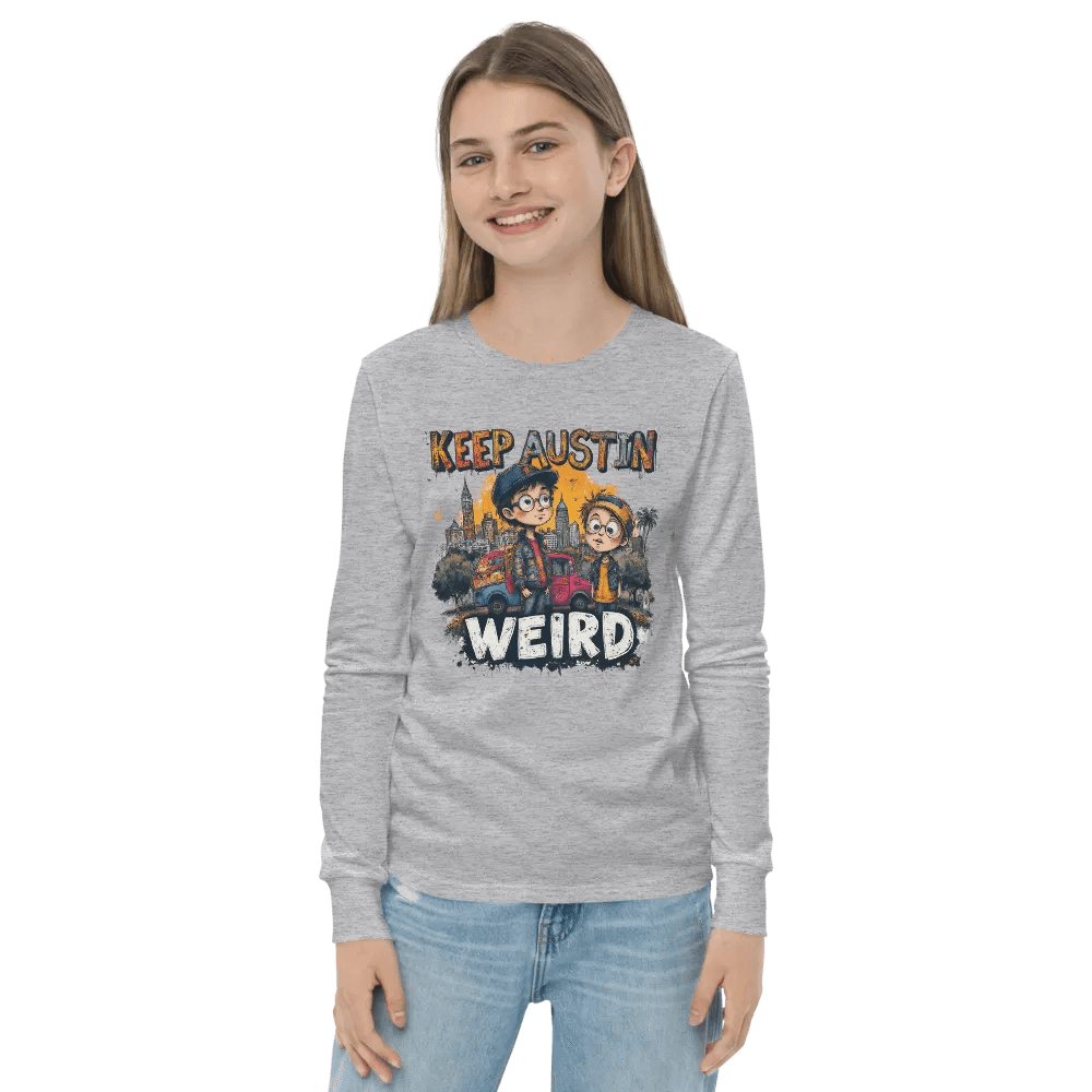 Austin Weird Youth Long Sleeve Tee product image (21)