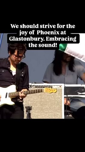 Happy Glastonbury to all who celebrate! #glastonbury #uk #musicfestival #livemusic #phoenix