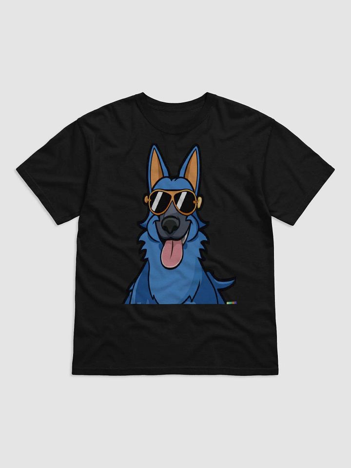 Cool Blue Dog Graphic Tee product image (2)