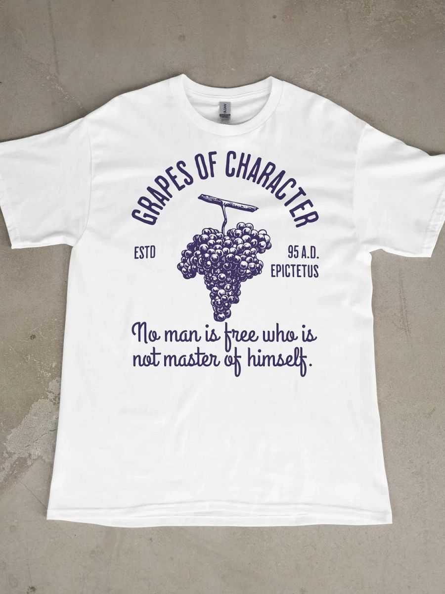Stoic Grapes TSHIRT product image (1)