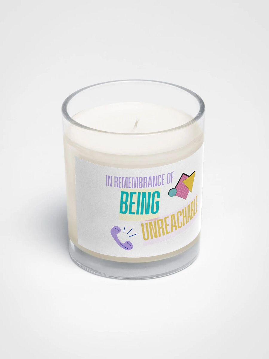In Remembrance of Being Unreachable Serenity Soy Wax Candle product image (3)