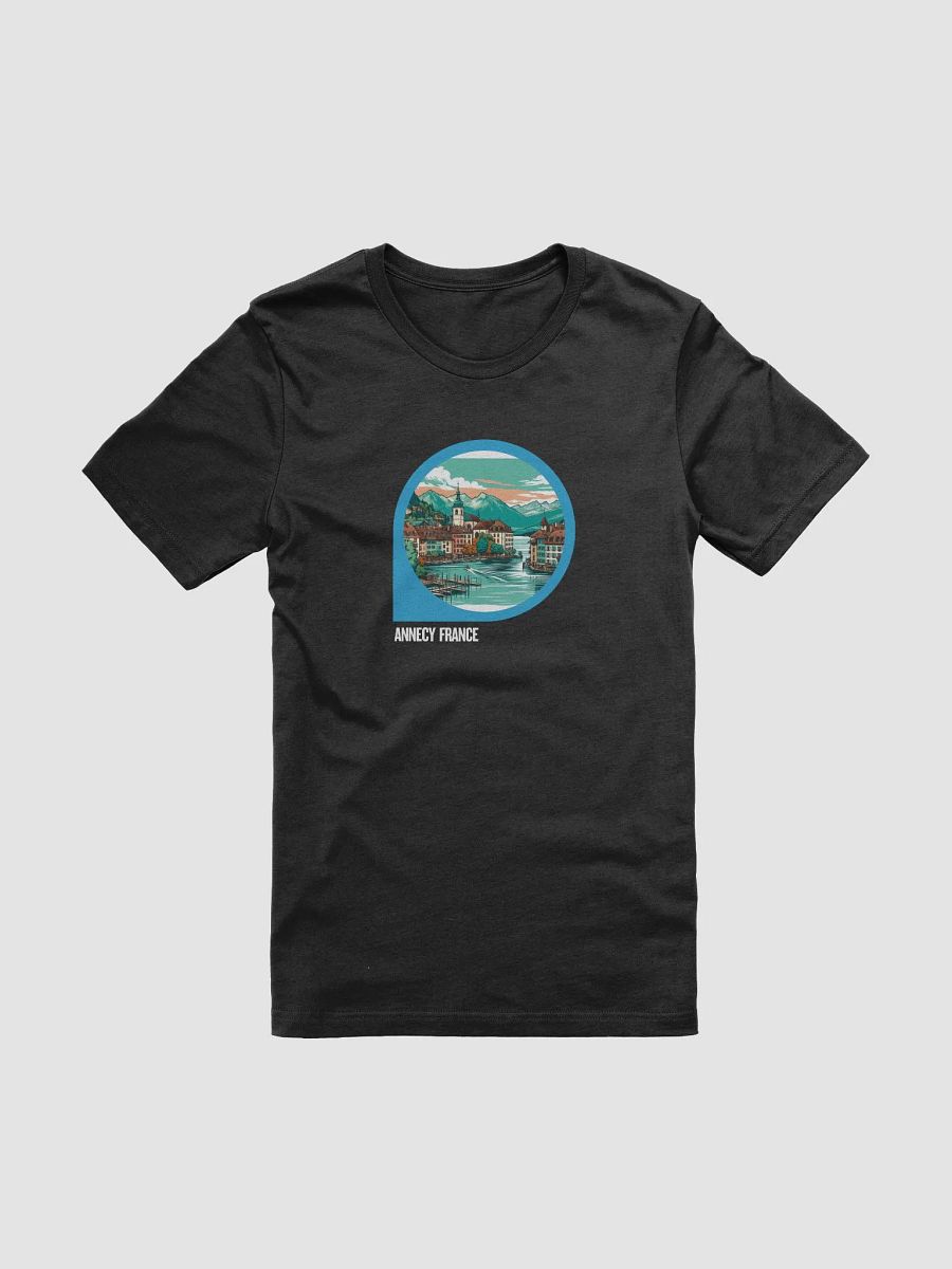 Bella+Canvas Supersoft T-Shirt | AI Design Annecy city product image (2)