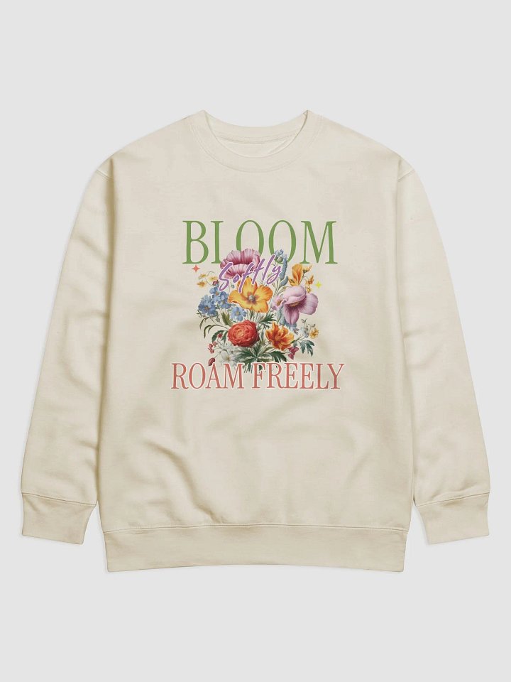 BLOOM Softly Floral Sweatshirt product image (4)