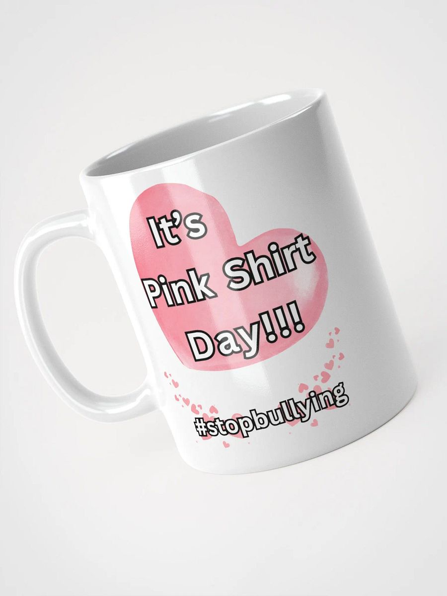 Pink Shirt Day Heart Mug product image (7)