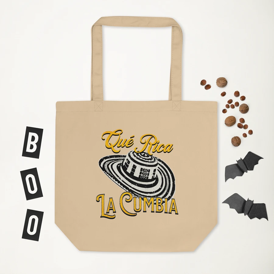 Qué Rica La Cumbia Canvas Tote product image (3)