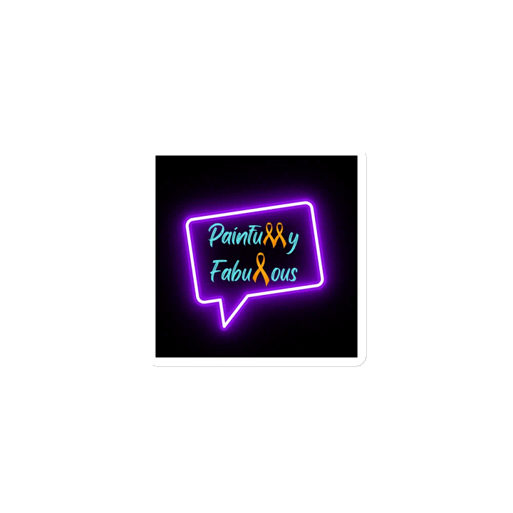 OFFICIAL Painfully Fabulous logo Magnet product image (1)