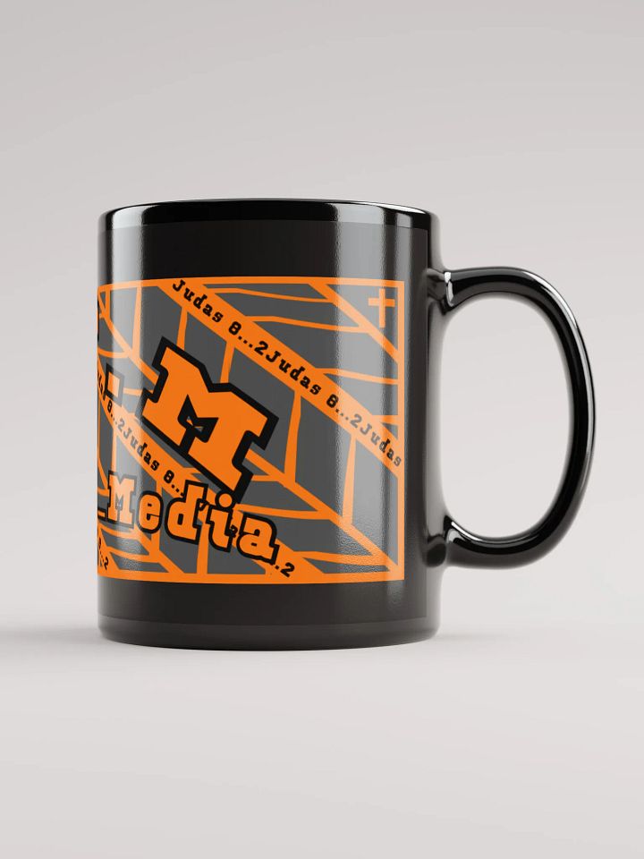 D.T.M. Black Glossy Mug product image (1)