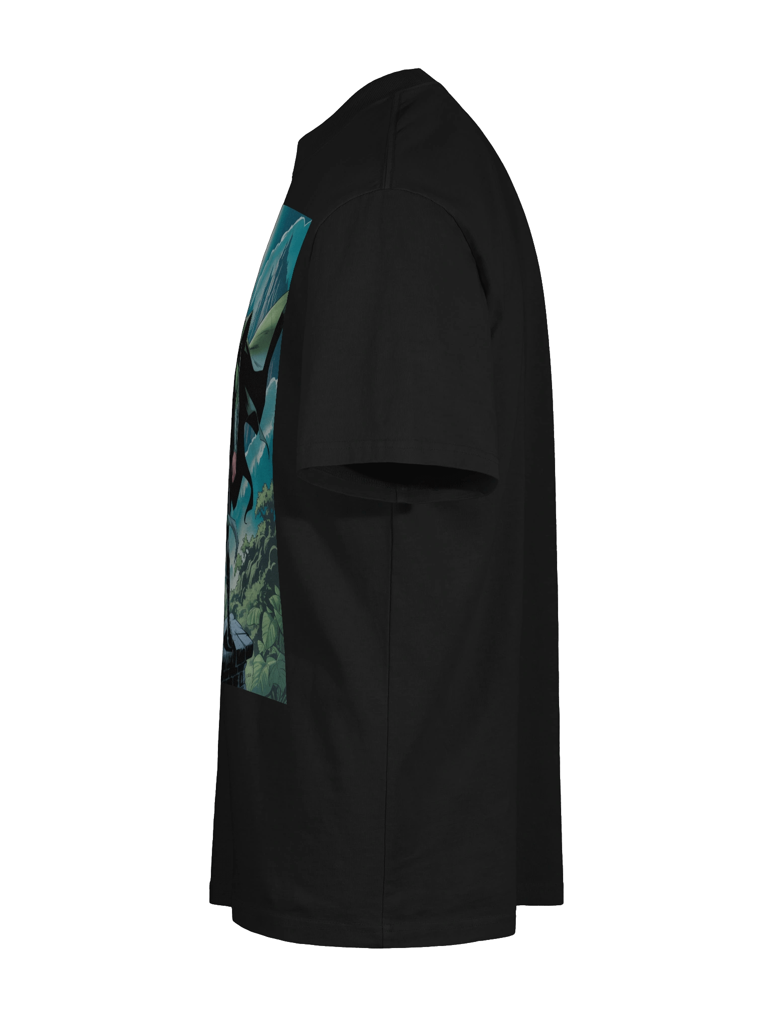 Eternal Shadows: Ra’s Al Ghul Inspired Oversized Faded T-Shirt product image (10)