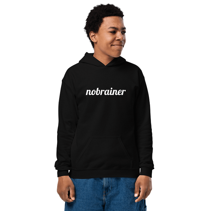 No Brainer Hoodie (Youth) product image (1)
