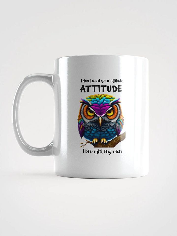 Colorful Attitude Owl Mug product image (2)