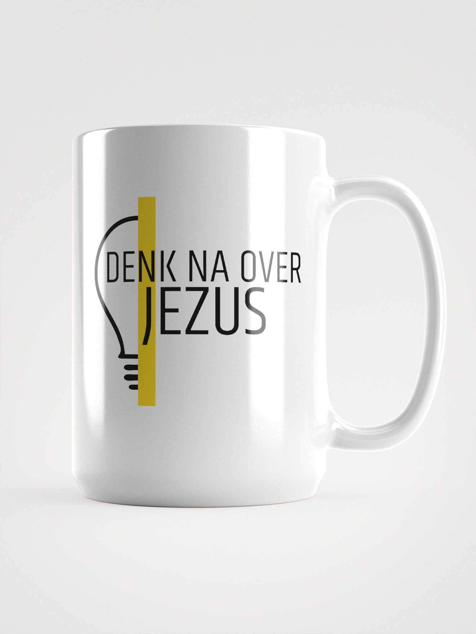 Denk Na Over Jezus Dutch Think About Jezus Mug product image (1)