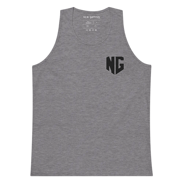 N.E.W. Gaming Muscle Tank - Black Logo (Embroidered) product image (1)