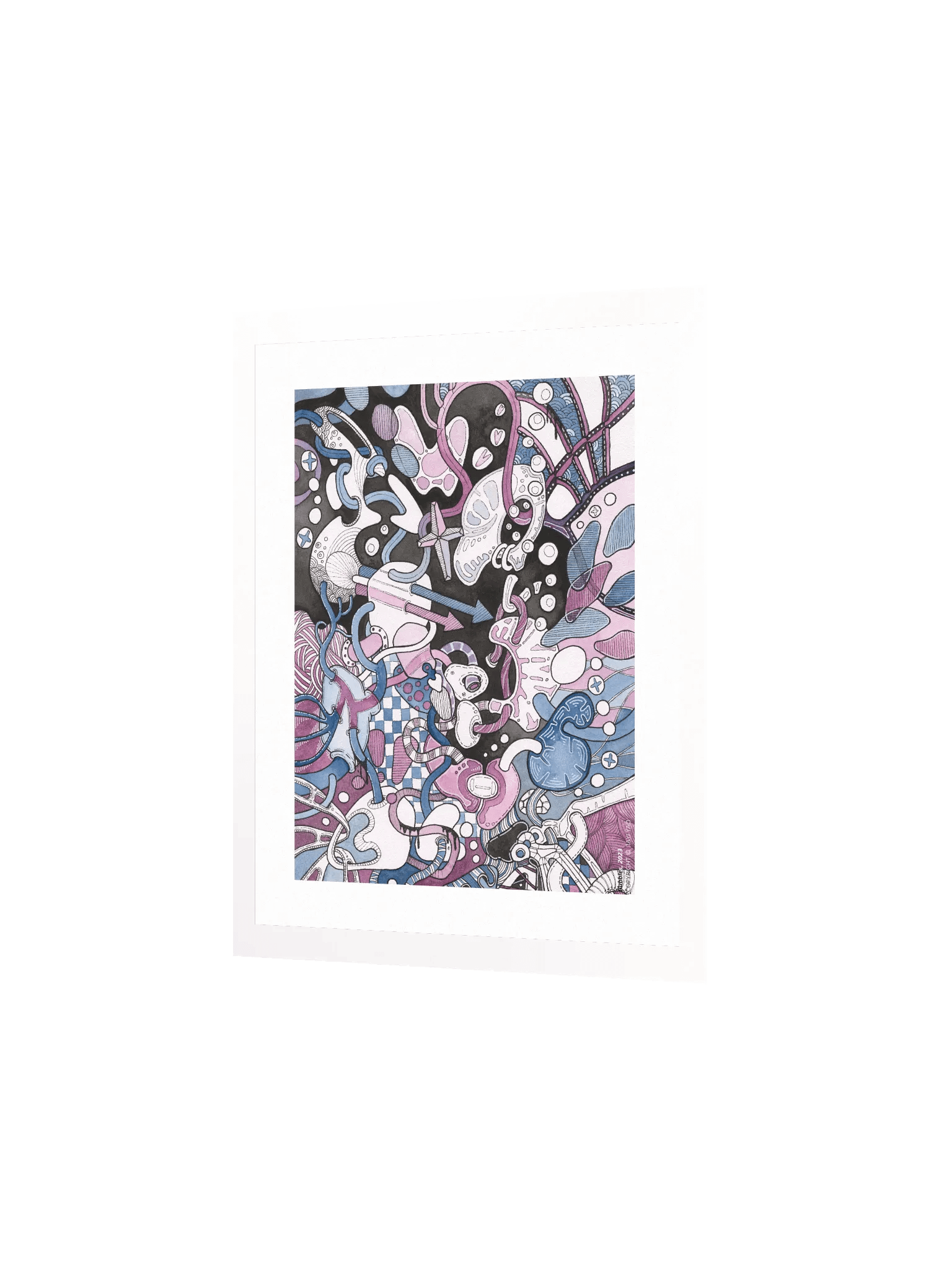 Bubbles - Original Art Print product image (3)