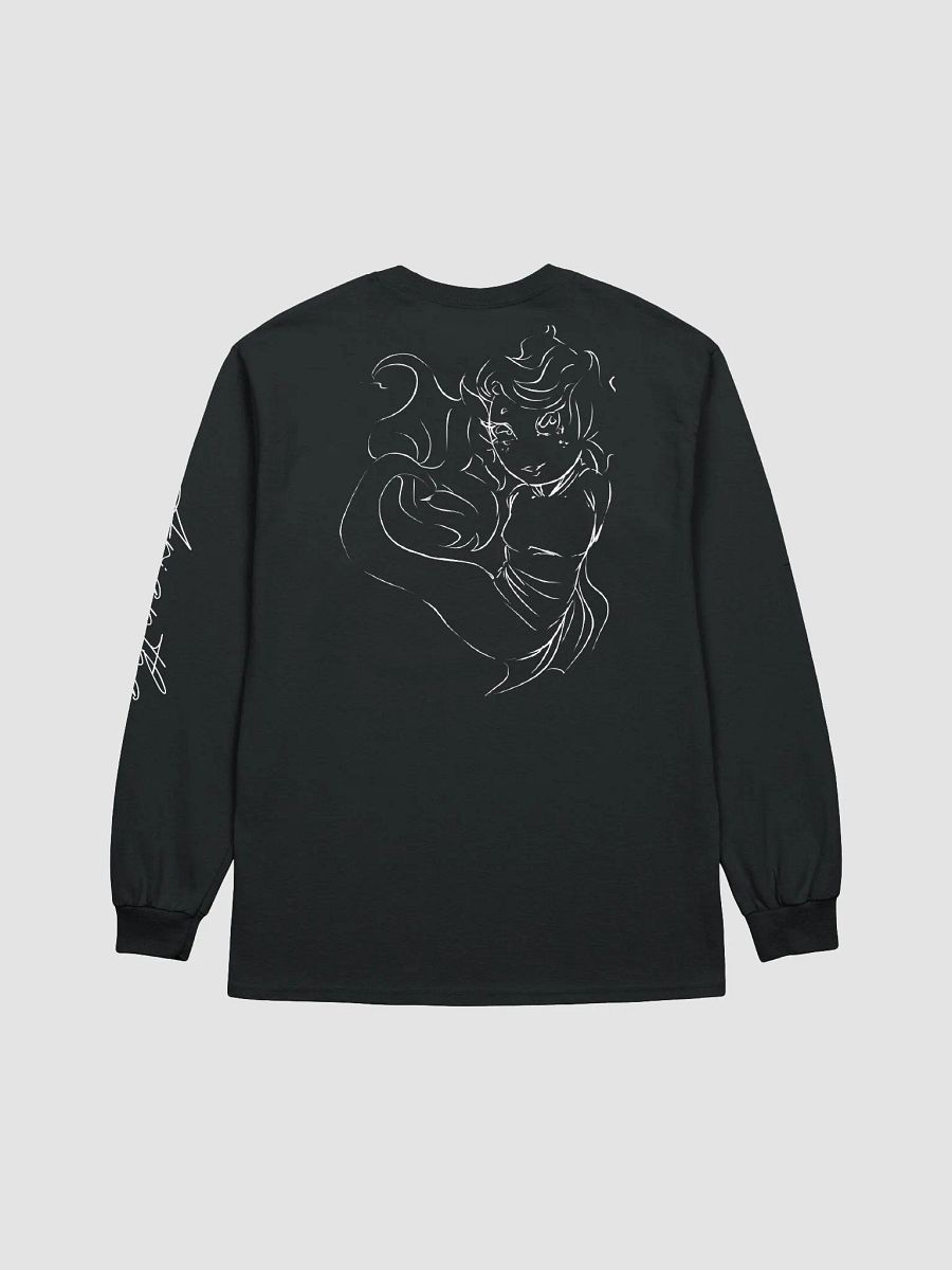Mermaid White Outline, Longsleeves product image (8)