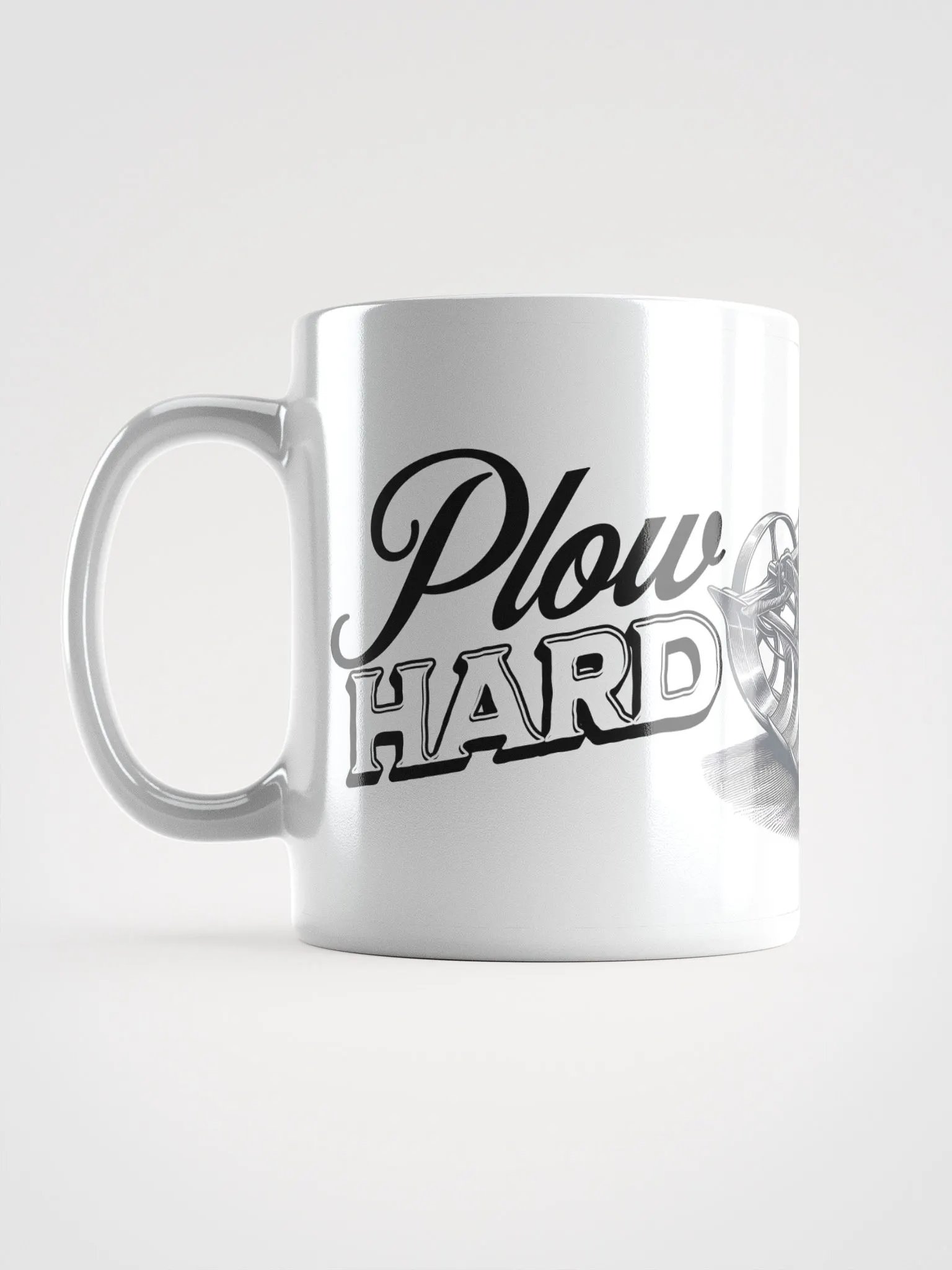 Plow Hard, Drink Coffee Mug | Work Hard, Sip Harder | Coffee to Keep Plowing | Fuel for Farmers | Caffeinated Farm Days | Plow, Sip, Repeat | Farming Fueled by Coffee | Coffee: The Farmer’s Fuel product image (1)