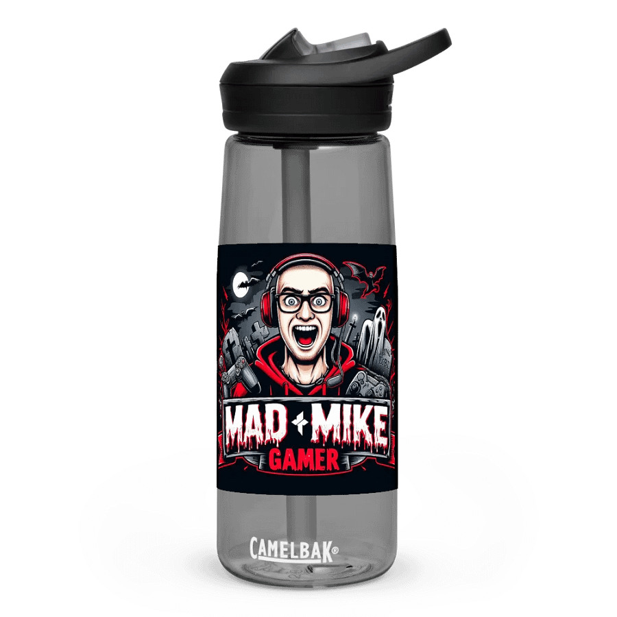 Spooky Gamer Vibes Water Bottle product image (1)