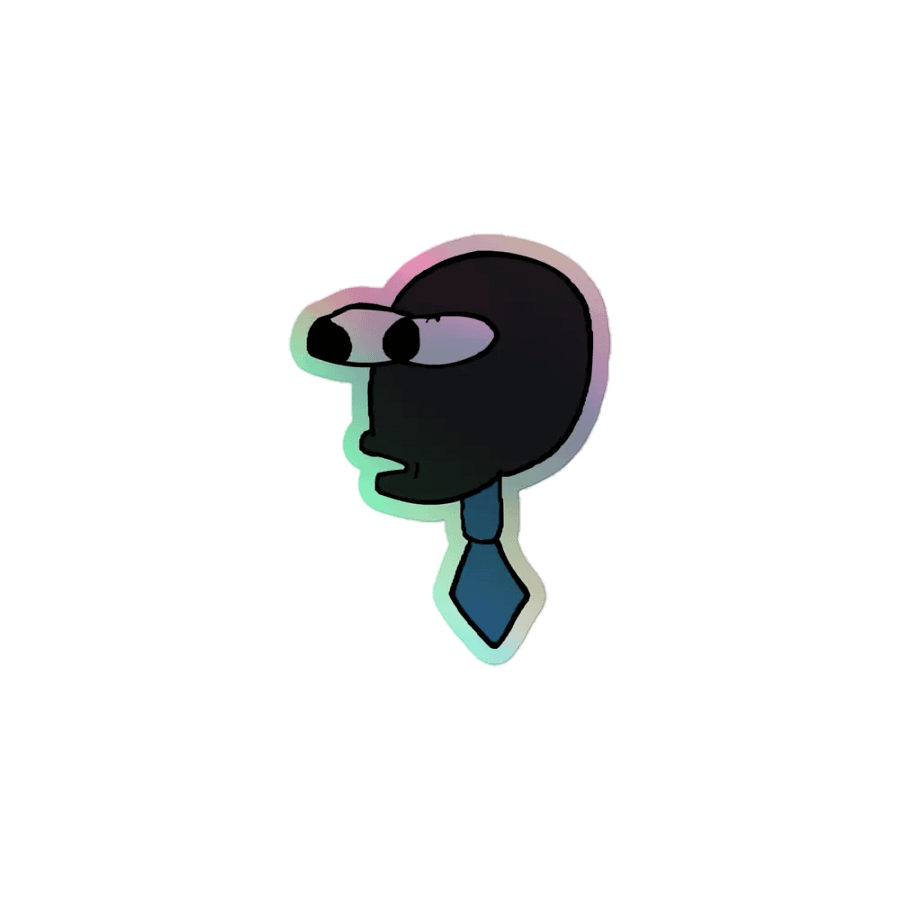 Melted0x Pog Champ Holo Sticker! product image (1)