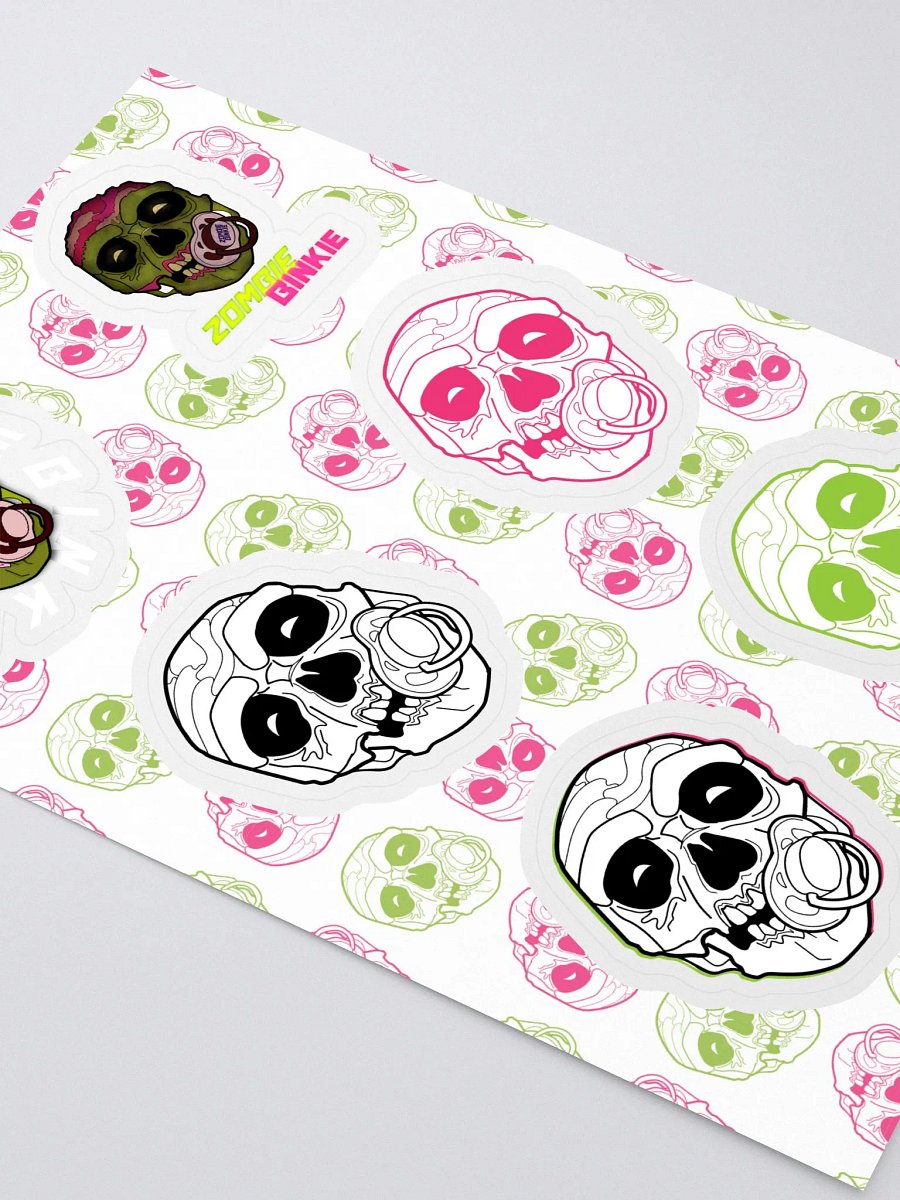 Zombie Binkie Sticker Sheet product image (3)