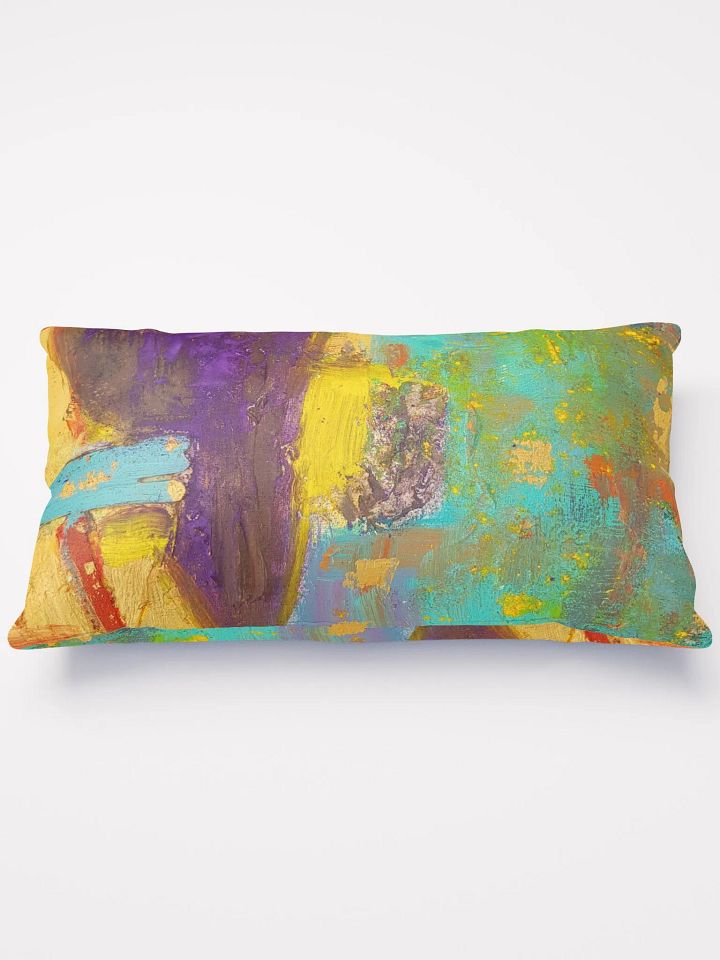 original artwork by b.reters on decorative cushion colourful design product image (3)