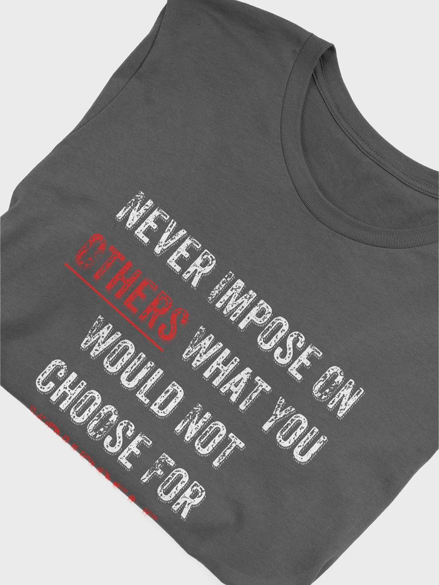 Apophasis of the Golden Rule T-Shirt product image (5)