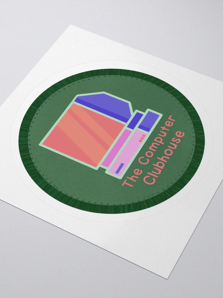 The Computer Clubhouse Badge Sticker product image (3)