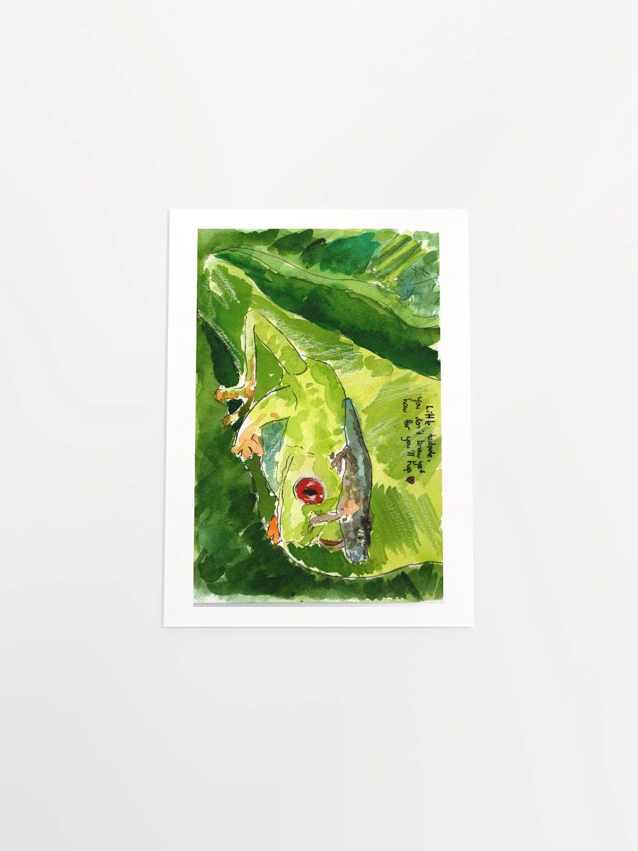 Frog Encouragement Print product image (4)