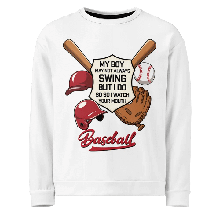 Swing with Style All-Over Print Sweatshirt product image (1)