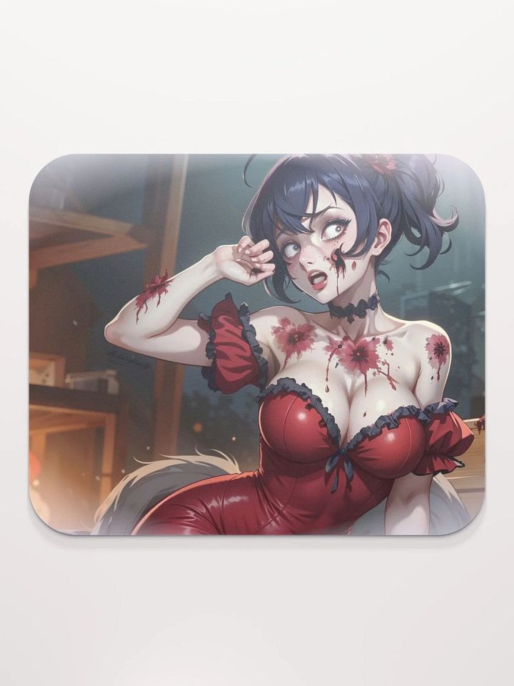 Bloodied Sins - V2 Zombie Pinup Anime Expressions Mouse Pad product image (2)