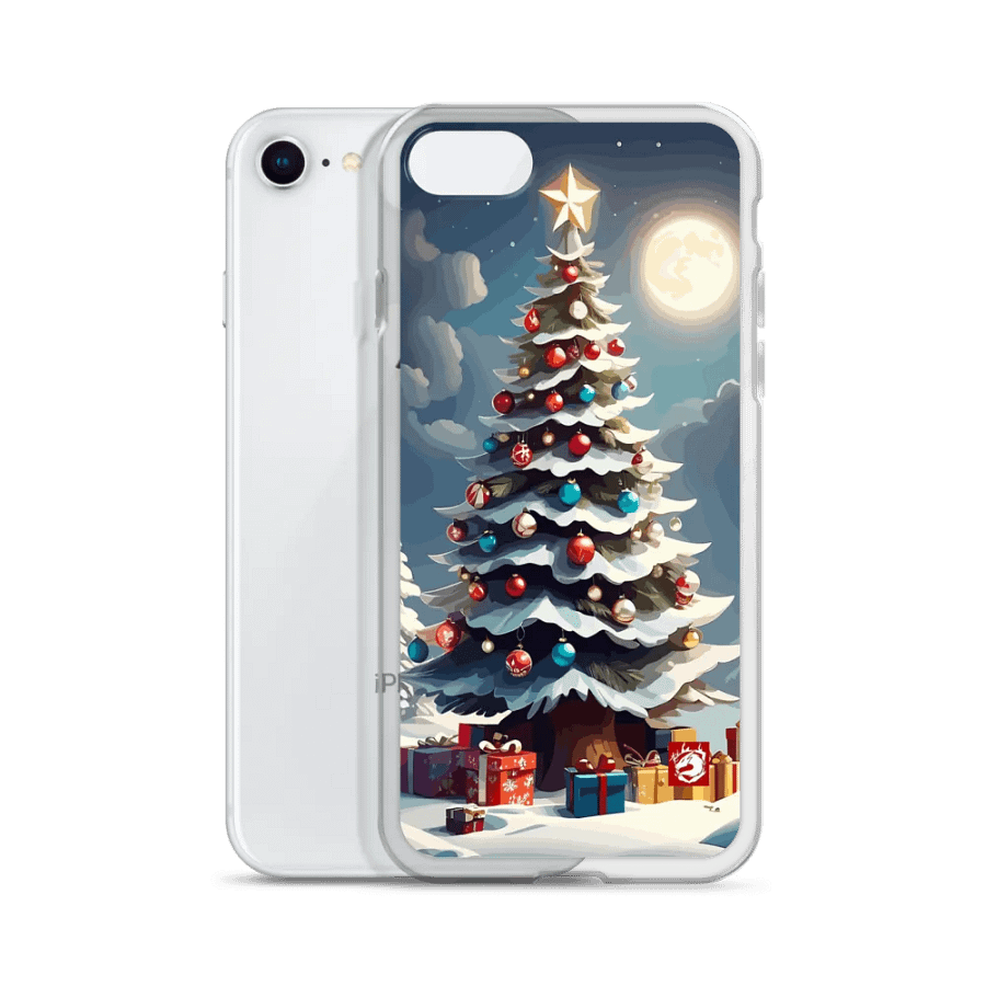 Beautiful Christmas Tree Delight iPhone Case product image (51)