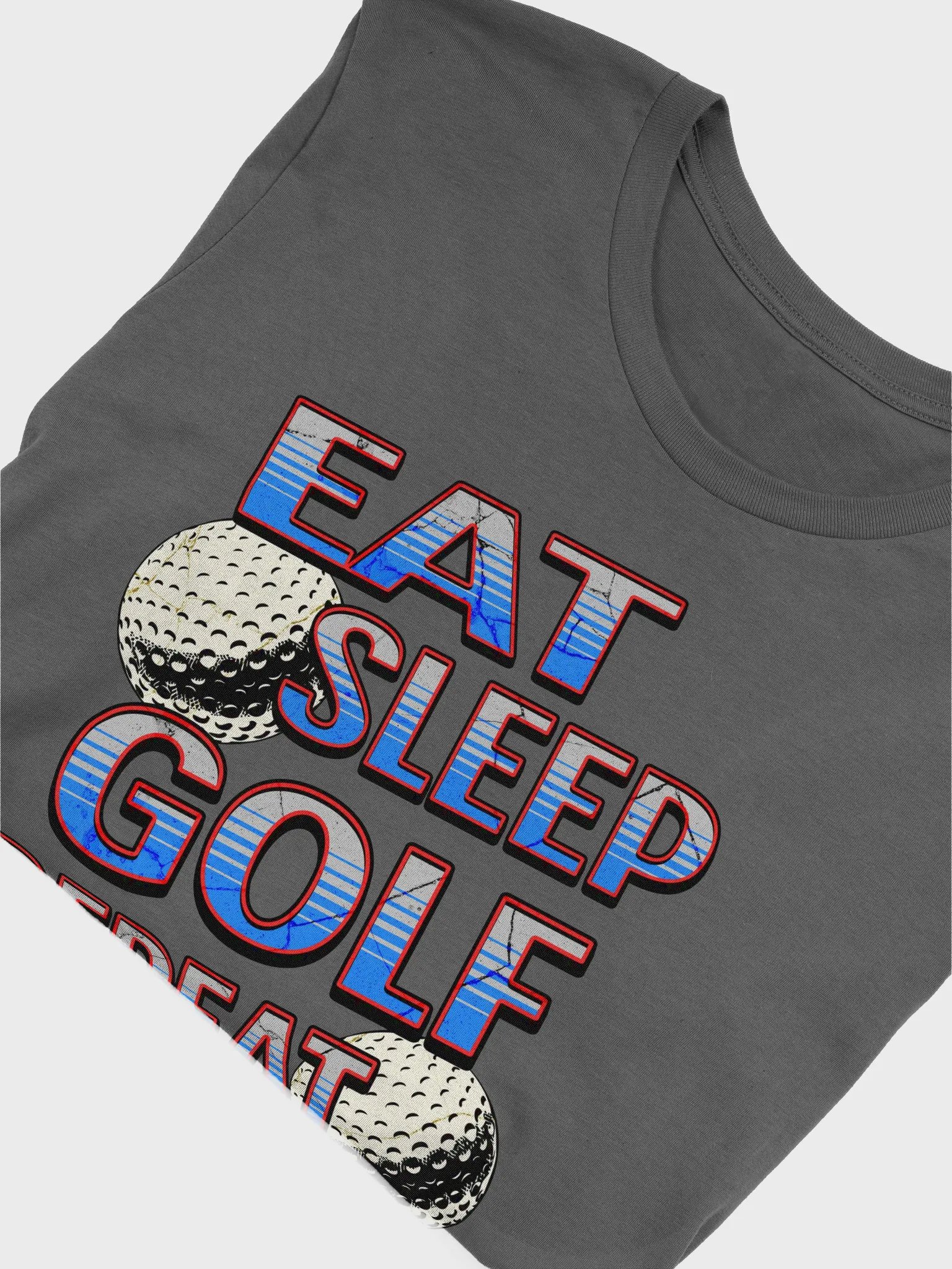 Eat Sleep Golf Repeat Angle Lover's Ultimate Tee product image (3)