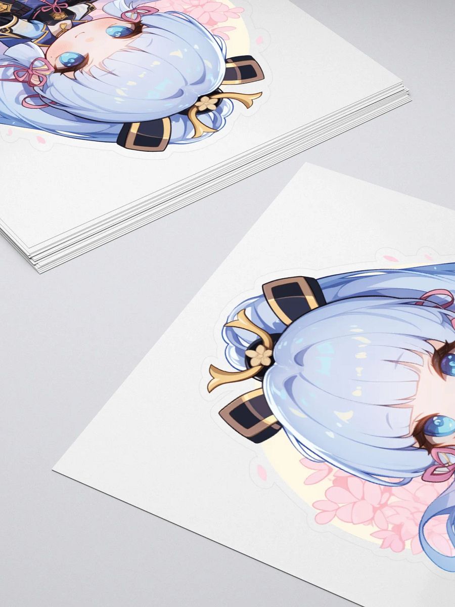 Ayaka Genshin Impact Vinyl Sticker product image (4)