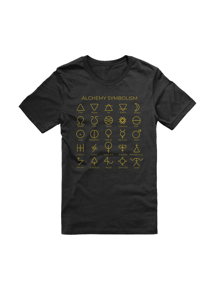 Alchemy Symbols T-shirt product image (5)