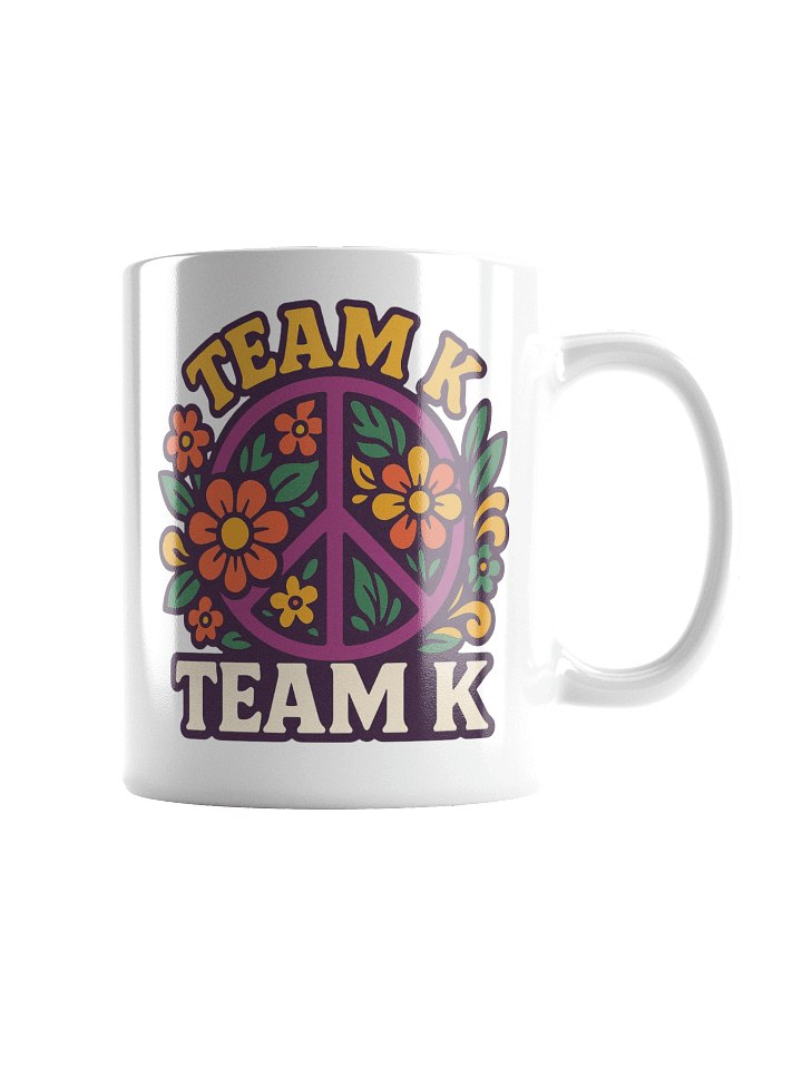 Team K 1960's White Mug product image (1)