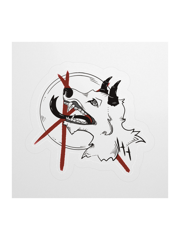 Hellhound MC Kiss Cut Sticker product image (2)