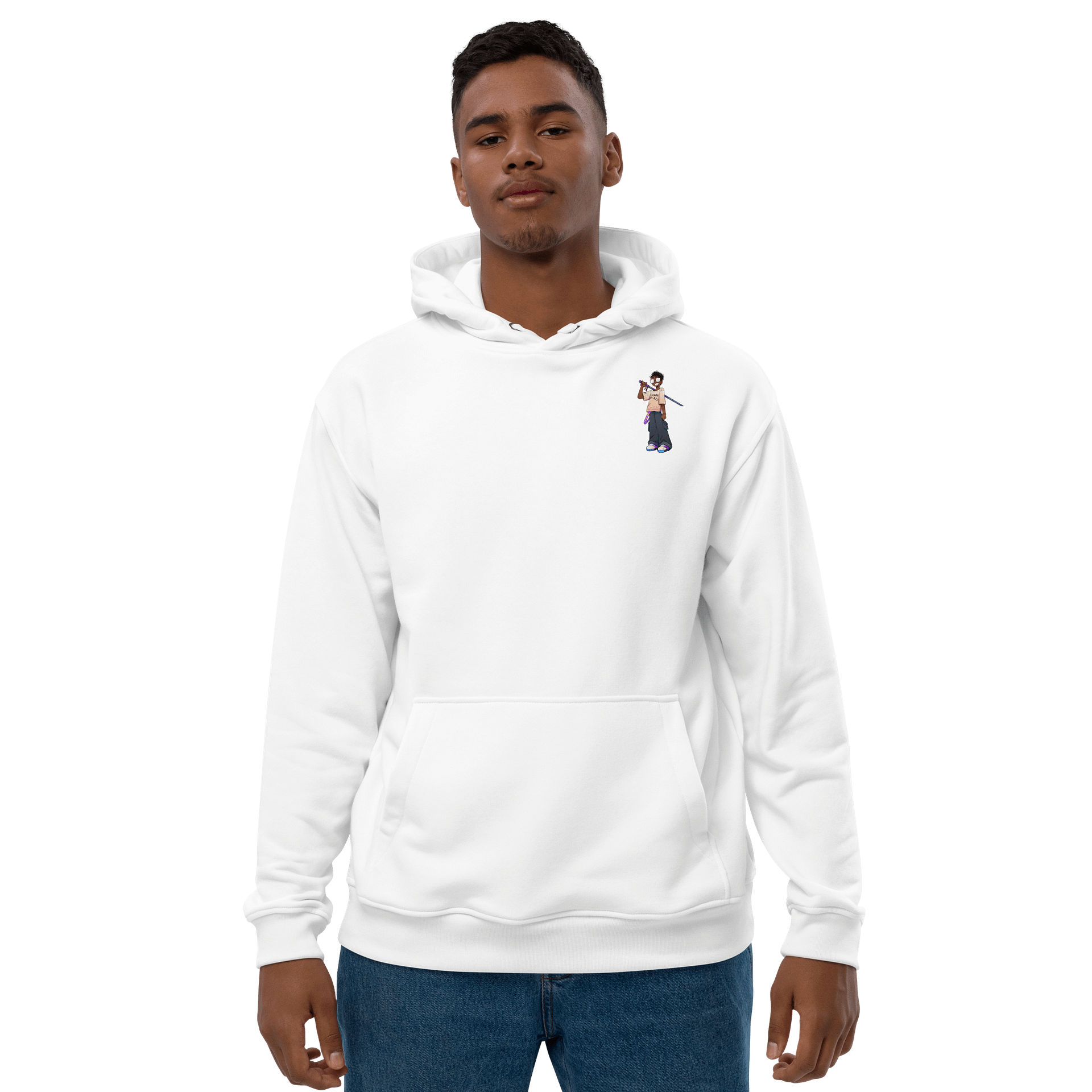 Reflective Blare & Goosey Eco Hoodie product image (1)