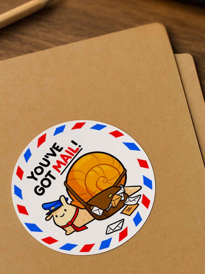 Snail Mail Sticker product image (1)